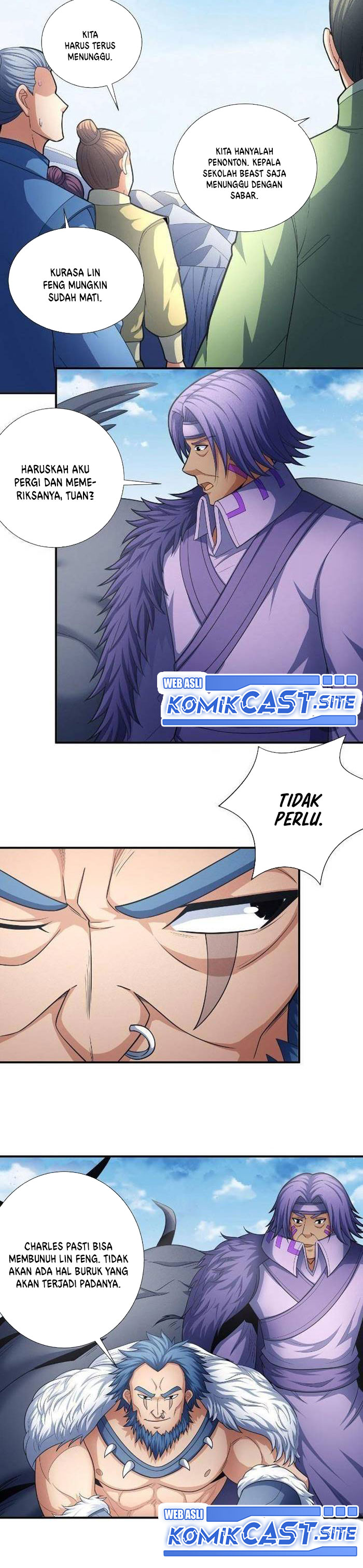God of Martial Arts chapter 493